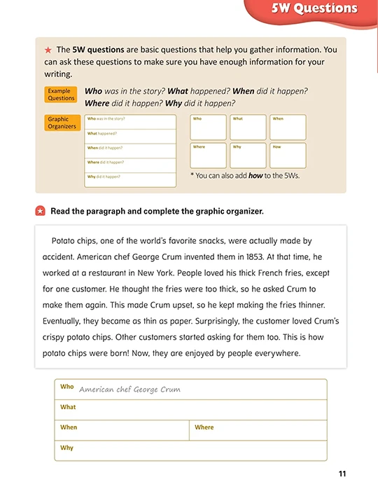 Write it! Paragraph to Essay · Senior 2~4 / Regular 5~6 샘플 3